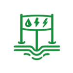 Identyfikacja instalacji i sieci ikona