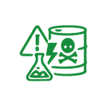 Oznaczanie stref niebezpiecznych ikona